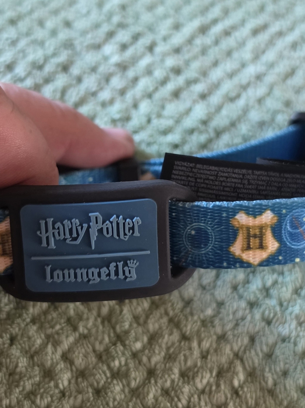 Loungefly Dog Blue Harry Potter Collar